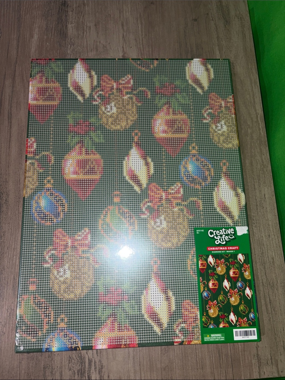 🆕💜 Creative Life Christmas Ornaments Diamond Painting Art Kit AB Drills